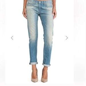 rag & bone The Dre Boyfriend Jeans in Green Cast Size 29